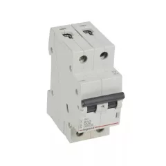   Legrand, RX3, 419161, Kismegszakító 2P,32A, B karakterisztika, 6 kA, RX3 (Legrand 419161)