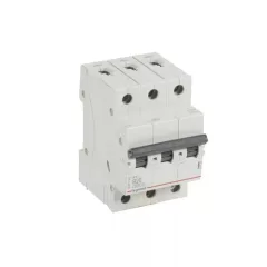   Legrand, RX3, 419170, Kismegszakító 3P,20A, B karakterisztika, 6 kA, RX3 (Legrand 419170)