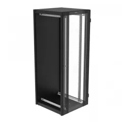   Legrand 646795 hálózati állószekrény 19'' 42U SZÉL: 800 MÉLY: 800 MAG: 2026 oldallap nélküli antracit szimpla üvegajtós MAX: 400 kg lapraszerelt Linkeo ( Legrand 646795 )