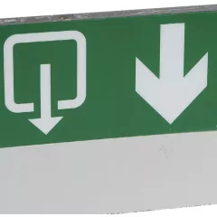   Legrand 661801 U34 piktogram 127x254 mm, kijárat, helységből ( Legrand 661801 )
