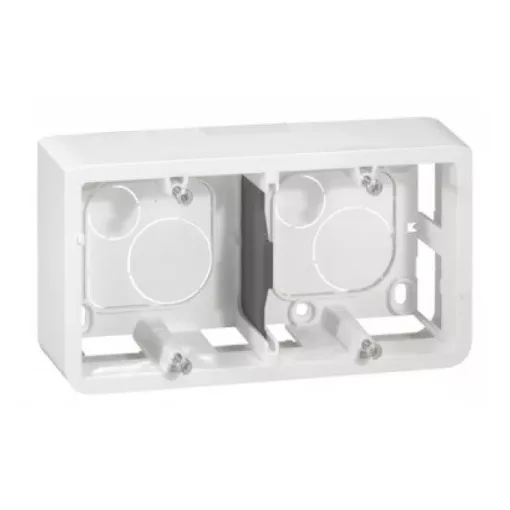 Legrand Niloé 664799 kiemelő keret 2-es fehér (Legrand 664799)