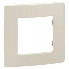 Legrand Niloé 665011 1-es bézs keret (Legrand 665011)