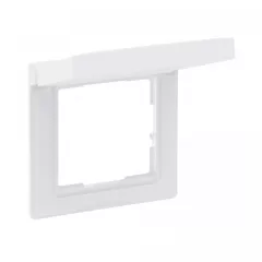   Legrand SUNO 721144 1-es fehér vízmentes keret IP44 (Kompatibilis az összes SUNO keret nélküli mechanizmussal)