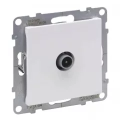   Legrand SUNO 721164 csillagpontos TV csatlakozóaljzat , fehér burkolattal, keret nélkül