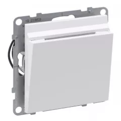   Legrand SUNO 721175 Hotelkártya-kapcsoló, fehér burkolattal, rugós bekötés, keret nélkül, süllyesztett, 6A 250V IP20