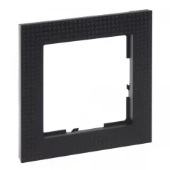 Legrand SUNO 721571 1-es fekete mintás keret IP20