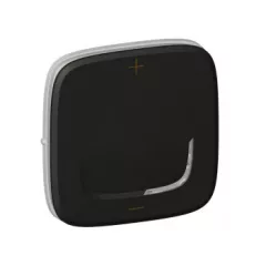   Legrand 752088A Valena Allure 2 vezetékes nyomógombos fényerőszabályzó burkolat, fekete (Legrand 752088A)