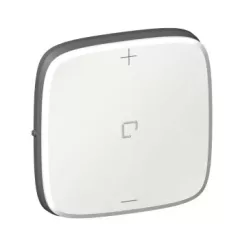   Legrand 752090A Valena Allure 3 vezetékes nyomógombos fényerőszabályzó burkolat, fehér (Legrand 752090A)