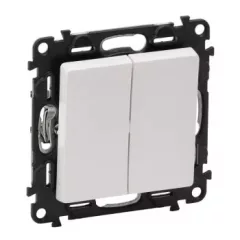   Legrand Valena Life 752105 csillárkapcsoló (105), fehér burkolattal keret nélkül, süllyesztett 10A 250V (Legrand 752105)