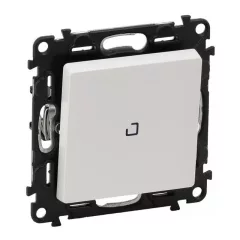   Legrand Valena Life 752126 váltókapcsoló (106), fehér burkolattal keret nélkül, süllyesztett, jelzőfénnyel 10A 250V (Legrand 752126)
