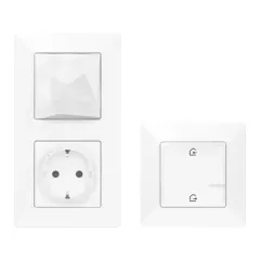   Legrand Netatmo 752196 Intelligens kezdő csomag - Központi egység intelligens csatlakozóaljzattal + főkapcsoló Valena Life Netatmo fehér ( 752196 )
