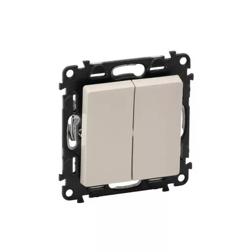Legrand Valena Life 752205 csillárkapcsoló (105), elefántcsont burkolattal keret nélkül, süllyesztett 10A 250V (Legrand 752205)