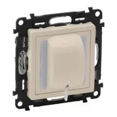   Legrand Valena Life 752224 húzózsinóros váltóérintkezős nyomó, elefántcsont burkolattal keret nélkül, süllyesztett 10A 250V (Legrand 752224)