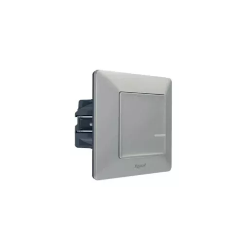 Legrand 752384A Valena Life with Netatmo okos kapcsoló/dimmer (végrehajtó), nulla vezető nélkül (retrofit), keret nélkül, alumínium (Legrand 752384A)