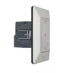  Legrand 752390A Valena Life with Netatmo okos redőny/zsaluzia kapcsoló (végrehajtó), nulla (N) vezető bekötéssel, keret nélkül, alumínium (Legrand 752390A)