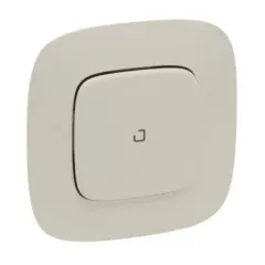   Legrand Netatmo 752666 Valena Allure okos egypólusú kapcsoló/fényerőszabályzó (végrehajtó), süllyesztett, díszítőkerettel szállítva, elefántcsont színű, fázis/nulla megtáplálás egy kapcsolt fázis elmenő, impulzus bemenet, gatewayhez csatlakoztatható