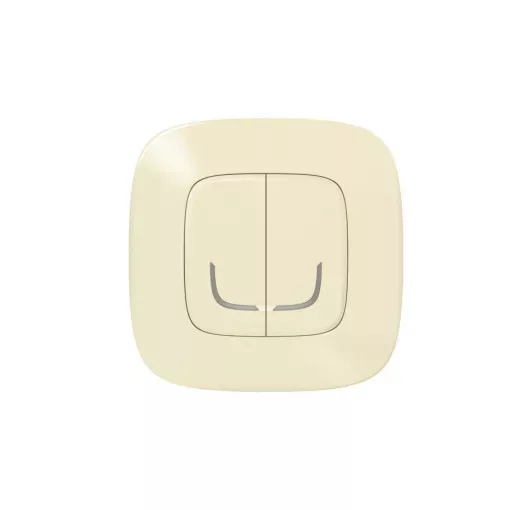 Legrand Netatmo 752687 Vezeték nélküli kapcsoló - kettős egypólusú Valena Allure Netatmo elefántcsont ( 752687 )