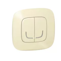   Legrand Netatmo 752688 Valena Allure okos csillárkapcsoló (végrehajtó), süllyesztett, díszítőkerettel szállítva, elefántcsont színű, fázis-nulla megtáplálású, két külön kapcsolt fázis elmenővel, gatewayhez csatlakoztatható