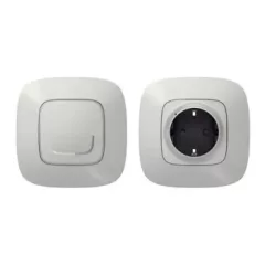   Legrand Netatmo 752754 Párosított szett: Vezérelhető csatlakozó aljzat - 1 intelligens csatlakozóaljzat + 1 vezeték nélküli kapcsoló Valena Allure Netatmo alumínium ( 752754 )