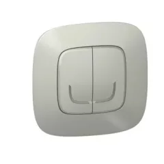   Legrand Netatmo 752787 Vezeték nélküli kapcsoló - kettős egypólusú Valena Allure Netatmo alumínium ( 752787 )