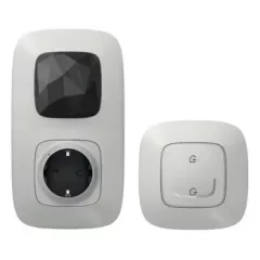   Legrand Netatmo 752796 Intelligens kezdő csomag - Központi egység intelligens csatlakozóaljzattal + főkapcsoló Valena Allure Netatmo alumínium ( 752796 )