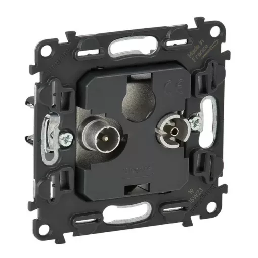 Legrand 753062 Valena InMatic TV-Rádió csatlakozóaljzat mechanizmus, 10 dB ( Legrand 753062 )