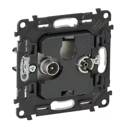 Legrand 753063 Valena InMatic TV-Rádió csatlakozóaljzat mechanizmus, 14 dB ( Legrand 753063 )