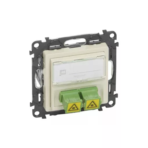 Legrand 753230 Valena Life SC/APC egymódusú optikai csatlakozóaljzat elefántcsont ( Legrand 753230 )