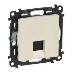  Legrand Valena life 753246 Informatikai csatlakozóaljzat 1xRJ45 Cat6 STP elefántcsont burkolattal keret nélkül (Legrand 753246)