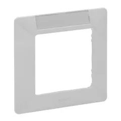   Legrand Valena Life 754011 1-es fehér keret cimketartóval (Legrand 754011)