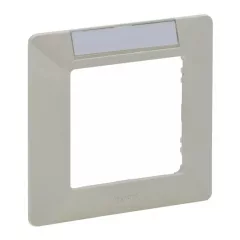   Legrand Valena Life 754051 1-es elefántcsont keret cimketartóval (Legrand 754051)