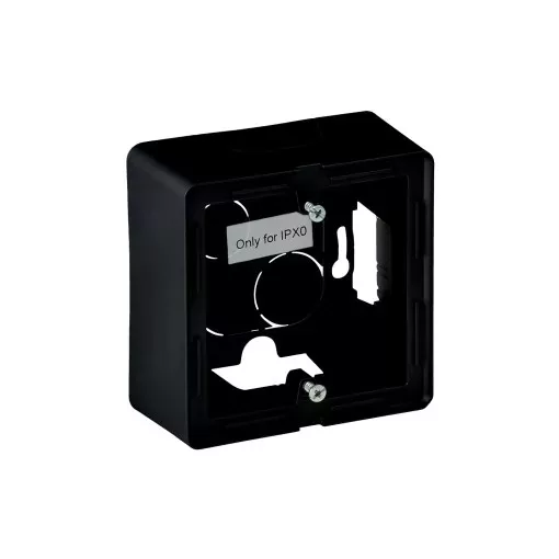 Legrand Valena Life 754066 kiemelődoboz, egyes fekete (Legrand 754066)