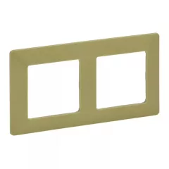   Legrand Valena Life 754082 2-es limezöld keret függőleges és vízszintes elhelyezéssel (Legrand 754082)