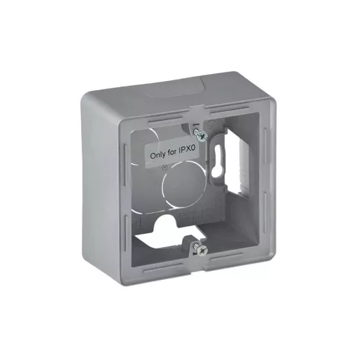 Legrand 754211 Valena Life kiemelődoboz, egyes alumínium ( Legrand 754211 )