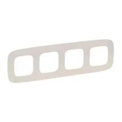   Legrand Valena Allure 754314 4-es elefántcsont keret, függőleges és vízszintes elhelyezéssel