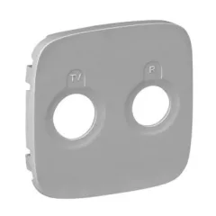   Legrand 754787 Valena Allure TV-RD aljzat burkolat, Alumínium ( Legrand 754787 )