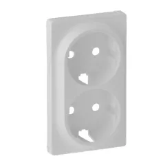   Legrand 754950 Valena Life 2x2P+F csatlakozóaljzat burkolat fehér ( Legrand 754950 )