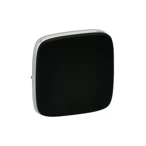 Legrand 755008 Valena Allure Széles burkolat kapcsolókhoz, Fekete ( Legrand 755008 )