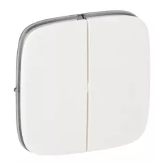   Legrand 755025 Valena Allure Kettős kapcsoló burkolat, Fehér ( Legrand 755025 )