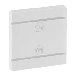   Legrand 755080 MyHome (Valena Life) általános BE/KI jelölés széles burkolat, fehér ( Legrand 755080 )