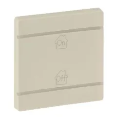   Legrand 755081 MyHome (Valena Life) általános BE/KI jelölés széles burkolat, elefántcsont ( Legrand 755081 )