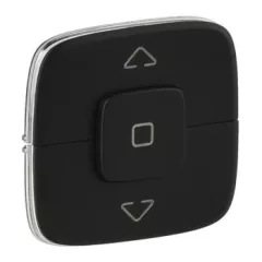   Legrand 755148 Valena Allure Redőnyvezérlő burkolat, Fekete ( Legrand 755148 )