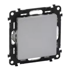   Legrand Valena Life 755182 vakfedél, aluminium burkolattal keret nélkül, süllyesztett (Legrand 755182)