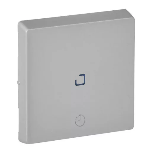 Legrand Valena Life 755212 világítás + késleltetett ventilátor és időkapcsoló, aluminium burkolattal keret nélkül, süllyesztett 10A 250V (Legrand 755212)