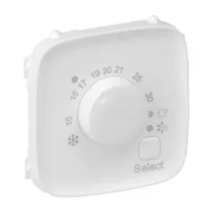   Legrand 755315 Valena Allure Elektronikus termosztát burkolat, Fehér ( Legrand 755315 )