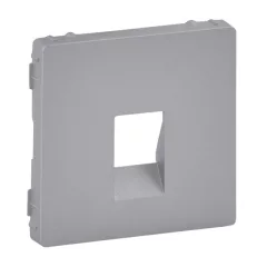   Legrand 755362 Valena Life hangszóró-csatlakozóaljzat burkolat, 2 kivezetéssel alumínium ( Legrand 755362 )