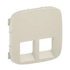   Legrand 755426 Valena Allure 2xRJ11/RJ45 aljzat burkolat, Elefántcsont ( Legrand 755426 )