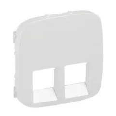   Legrand 755429 Valena Allure 2xRJ11/RJ45 aljzat burkolat, Gyöngyház ( Legrand 755429 )