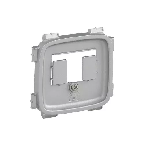 Legrand 755497 Valena Allure TAE/TDO aljzat burkolat, Alumínium ( Legrand 755497 )