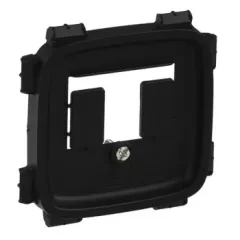   Legrand 755498 Valena Allure TAE/TDO aljzat burkolat, Fekete ( Legrand 755498 )